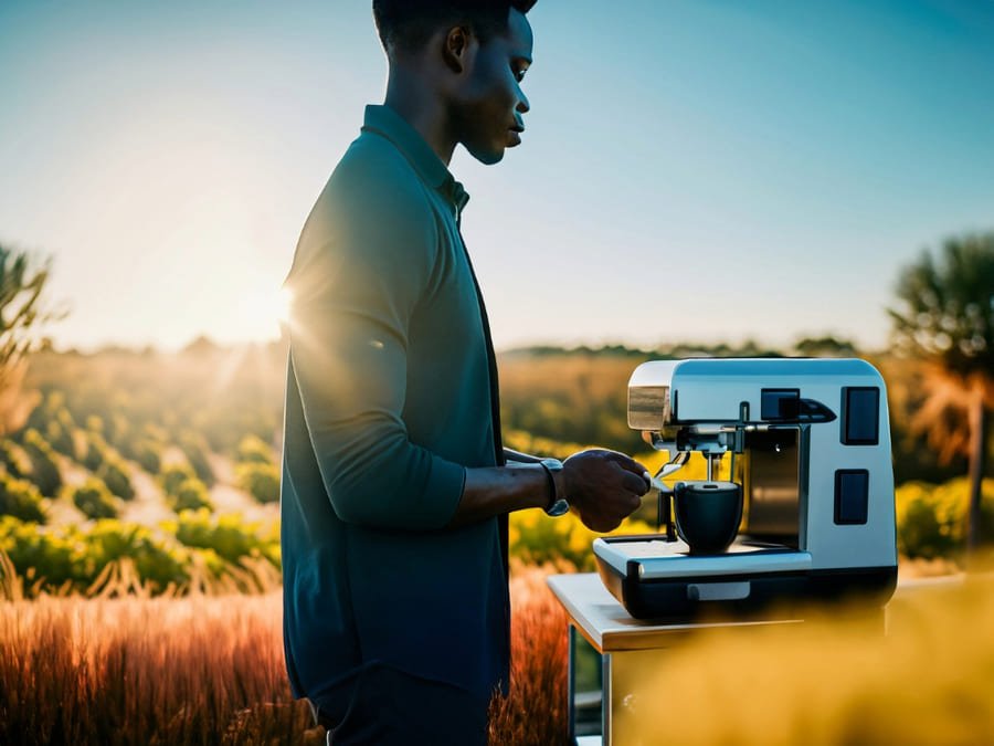 USAR Máquina de espresso